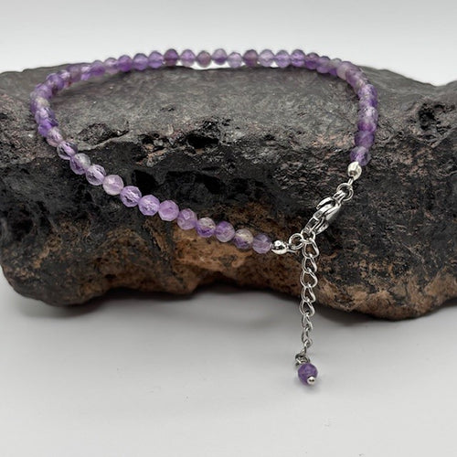 Amethyst Tiny Stone Bracelet