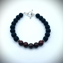 Brecciated Jasper Men's Aromatherapy Bracelet
