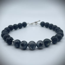 Labradorite Men's Aromatherapy Bracelet