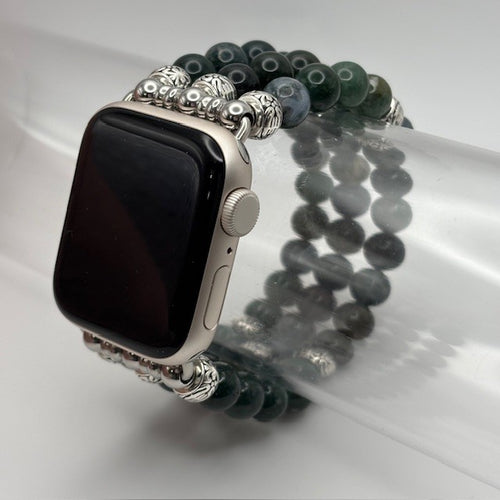 Moss Agate Apple Watch Band