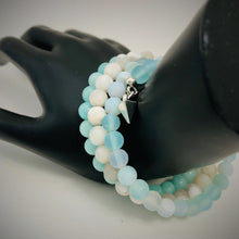 Aqua Sardonyx, Crazy Lace Agate & Aqua Jade Aromatherapy Bracelet