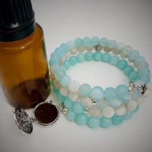 Aqua Sardonyx, Crazy Lace Agate & Aqua Jade Aromatherapy Bracelet
