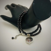 Garnet Aromatherapy Choker / Bracelet