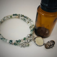 Tree Agate Aromatherapy Choker / Bracelet