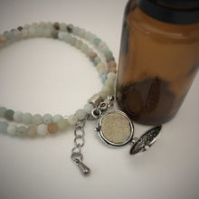 Matte Amazonite Essential Oil Diffusing Choker / Bracelet