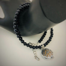 Blue Goldstone Aromatherapy Choker / Bracelet