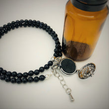 Blue Goldstone Aromatherapy Choker / Bracelet