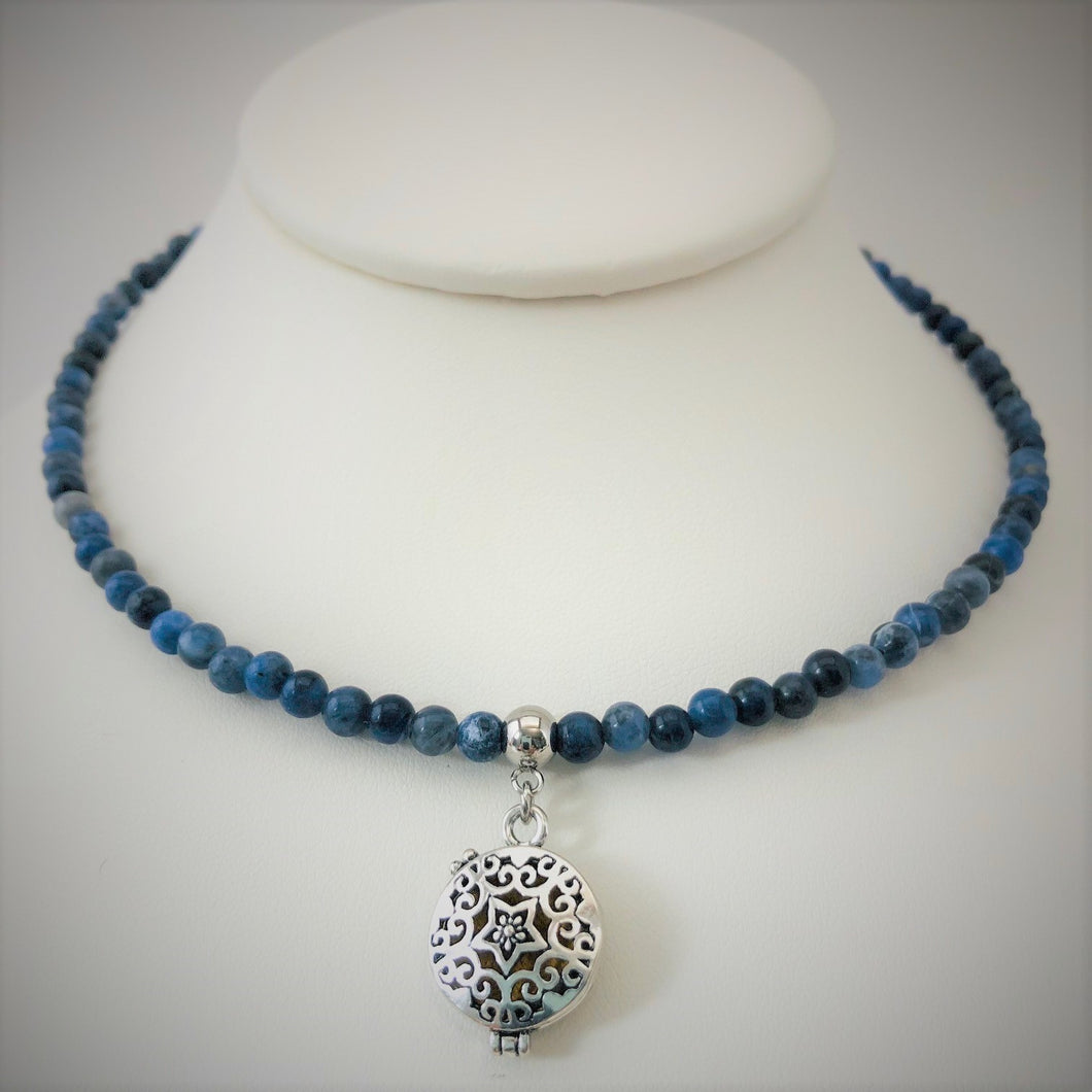 Sodalite Aromatherapy Choker / Bracelet