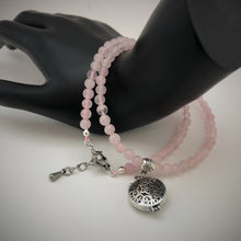 Rose Quartz Aromatherapy Choker / Bracelet