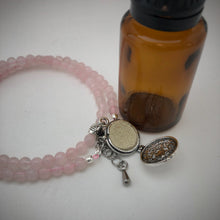 Rose Quartz Aromatherapy Choker / Bracelet
