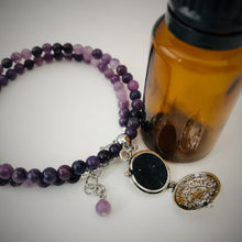 Lepidolite Aromatherapy Choker / Bracelet