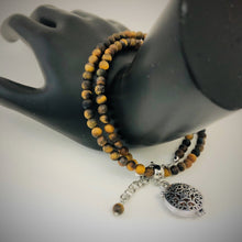 Matte Tiger Eye Aromatherapy Choker / Bracelet
