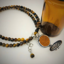 Matte Tiger Eye Aromatherapy Choker / Bracelet