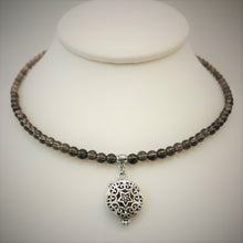 Smoky Quartz Aromatherapy Choker / Bracelet