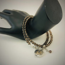 Smoky Quartz Aromatherapy Choker / Bracelet