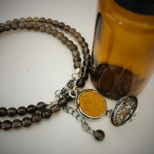 Smoky Quartz Aromatherapy Choker / Bracelet