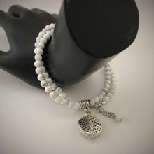 White Howlite Aromatherapy Choker / Bracelet