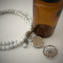 White Howlite Aromatherapy Choker / Bracelet