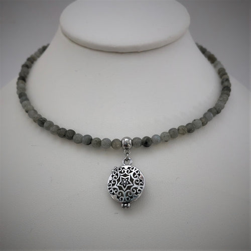 Labradorite Aromatherapy Choker / Bracelet